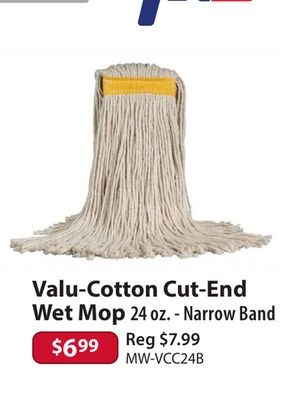 Valu-Cotton Cut-End Wet Mop