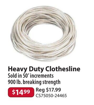 Heavy Duty Clothesline