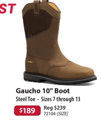 Gaucho 10" Boot