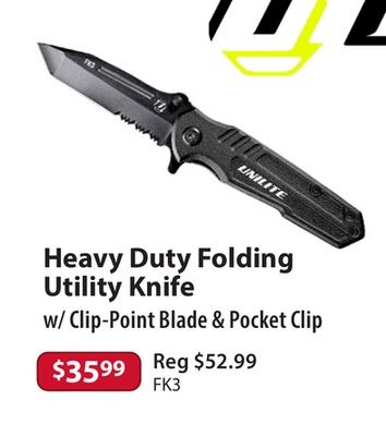 Heavy Duty Folding Utility Knife