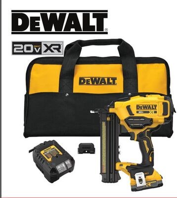 DEWALT 18 Ga Brad Nailer Kit