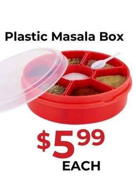 Plastic Masala Box