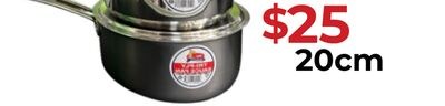 Stainless Steel Tri-Ply Sauce Pan With Lid