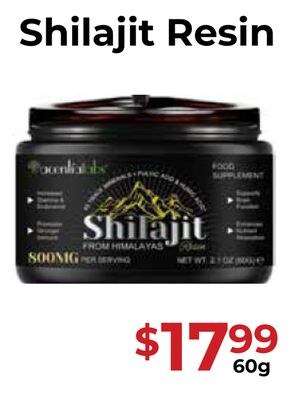 Shilajit Resin