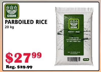 GEDIK PARBOILED RICE