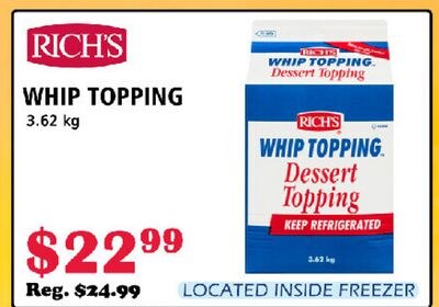 RICH'S WHIP TOPPING