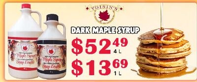 VOISINS'S DARK MAPLE SYRUP