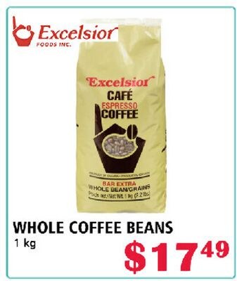 WHOLE COFFEE BEANS