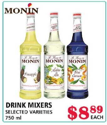 DRINK MIXERS