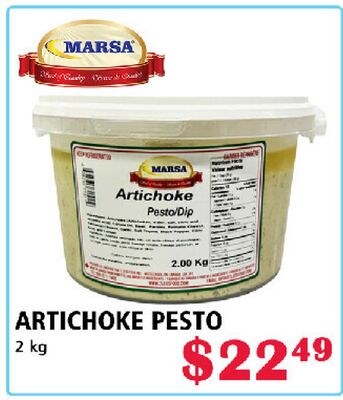 ARTICHOKE PESTO