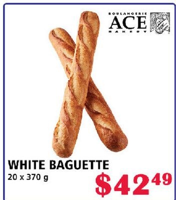 WHITE BAGUETTE