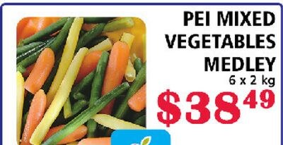 PEI MIXED VEGETABLES MEDLEY