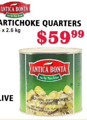 ARTICHOKE QUARTERS