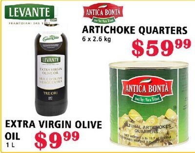 ARTICHOKE QUARTERS, EXTRA VIRGIN OLIVE OIL