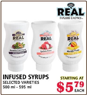 INFUSED SYRUPS