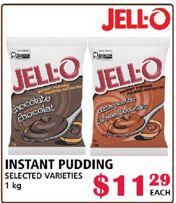 JELL-O INSTANT PUDDING