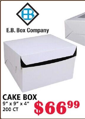 CAKE BOX