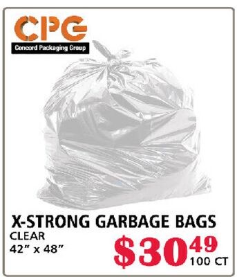 X-STRONG GARBAGE BAGS