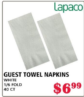GUEST TOWEL NAPKINS