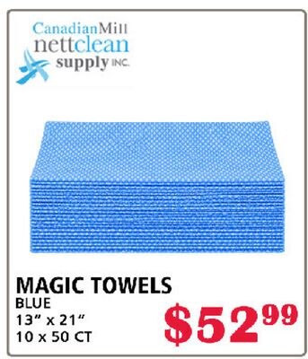 MAGIC TOWELS