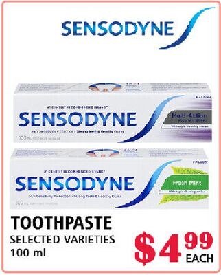 SENSODYNE TOOTHPASTE