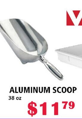 ALUMINUM SCOOP