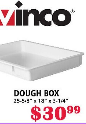 DOUGH BOX