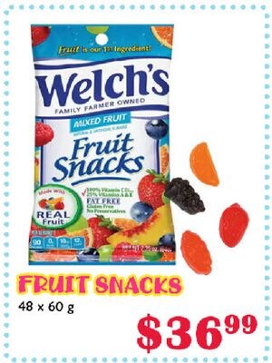 FRUIT SNACKS