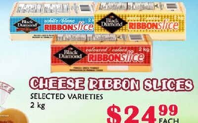 CHEESE RIBBON SLICES