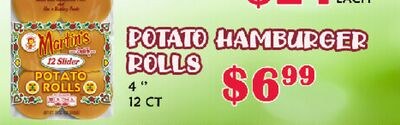 POTATO HAMBURGER ROLLS