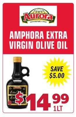 AMPHORA EXTRA VIRGIN OLIVE OIL