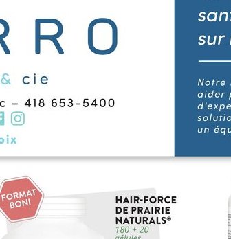 Hair Force de Prairie Naturals