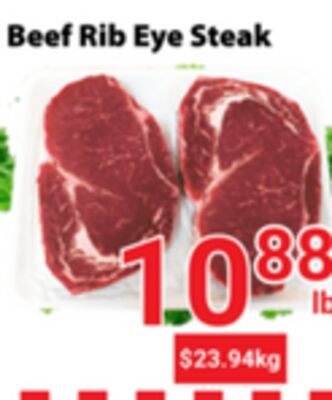 Beef Rib Eye Steak