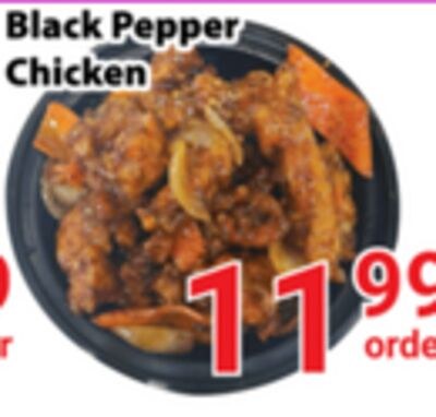 Black Pepper Chicken