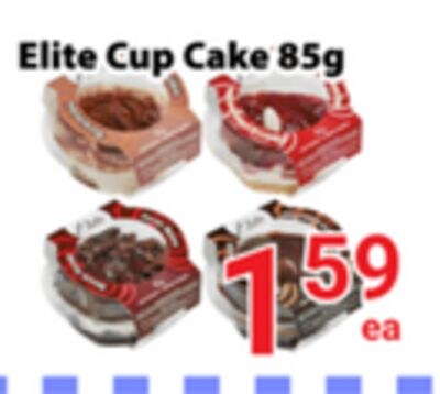 Elite Cup Cake 85g