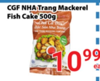 CGF NHA Trang Mackerel Fish Cake