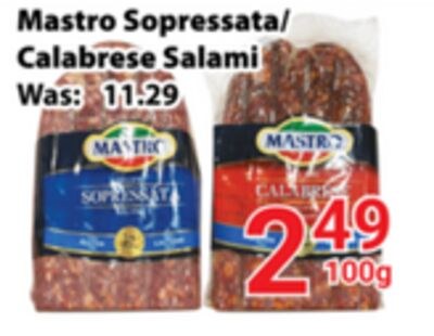 Mastro Soppressata/Calabrese Salami