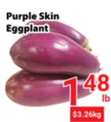 Purple Skin Eggplant