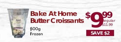 Mabel's Bake At Home Butter Croissants