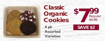 Classic Organic Cookies