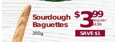 Sourdough Baguettes