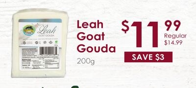 Leah Goat Gouda