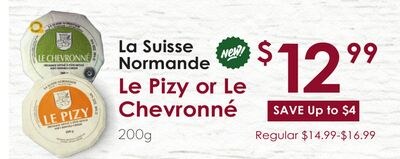 La Suisse Normande Le Pizy or Le Chevronné