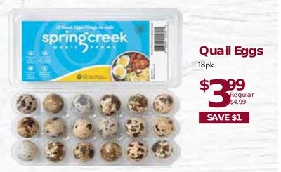 Spring Creek Quail Eggs