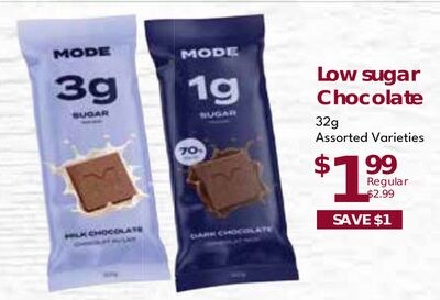 MODE Low sugar Chocolate