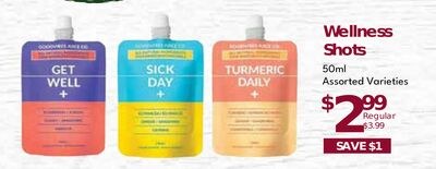 Good Vibes Wellness Shots