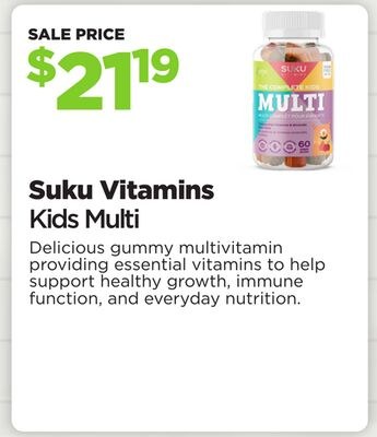 Suku Vitamins Kids Multi