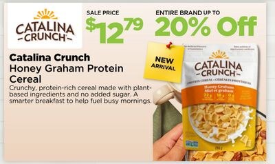 Catalina Crunch Honey Graham Protein Cereal