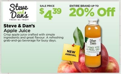 Steve & Dan's Apple Juice