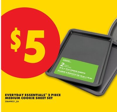 EVERYDAY ESSENTIALS™ 2 PIECE MEDIUM COOKIE SHEE…